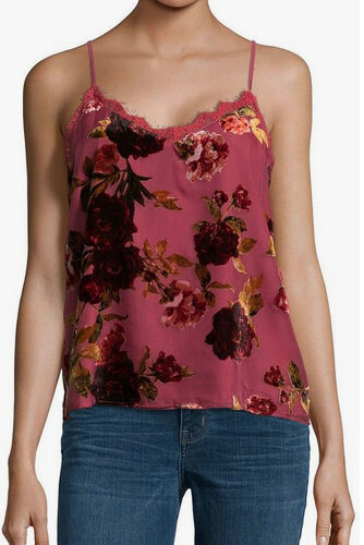 a.n.a Velvet Trim Cami