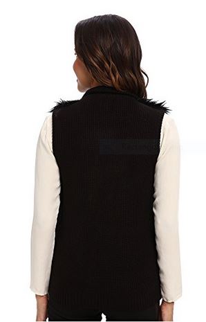 Calvin Klein Faux Fur Sweater Vest - gdacht