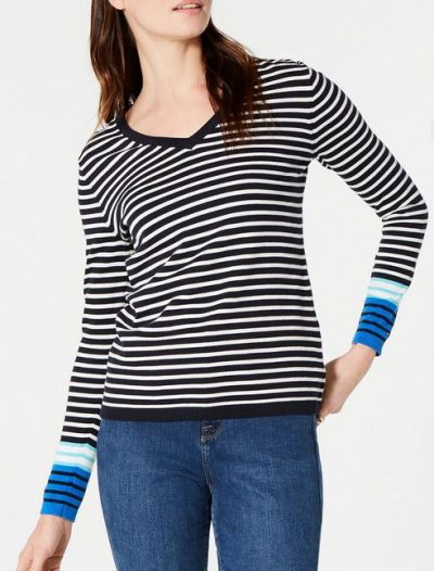 Tommy Hilfiger Cotton Breton Stripe Ivy Sweater