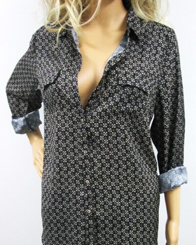 Cotelac button down silk shirt