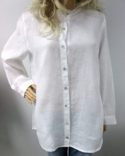 Eileen Fisher Organic Linen Button down/size Medium