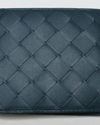 BOTTEGA VENETA  Intrecciato Leather Billfold Wallet