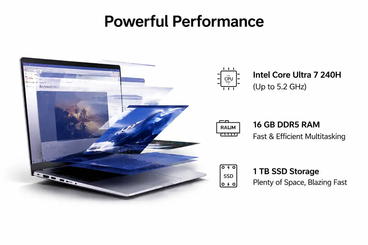 Hp Omnibook 7 Core 7 16GB Windows 11 Book Pro 16