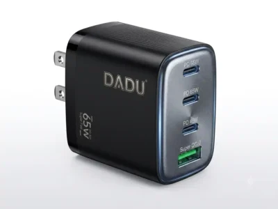 65W USB C Charger Block,PD PPS 3 Ports GaN Charger Non-Foldable Compact