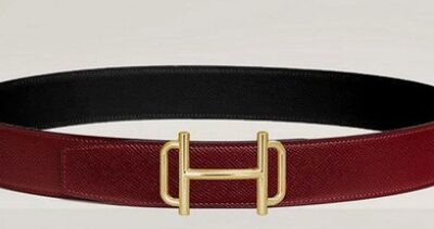 Hermes Royal belt buckle & Reversible leather