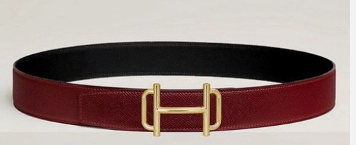 Hermes Royal belt buckle & Reversible leather