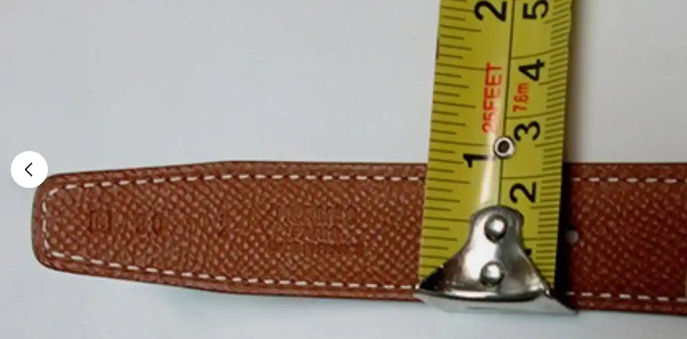 Hermes H Guillochee belt buckle & Reversible leather strap 32 mm